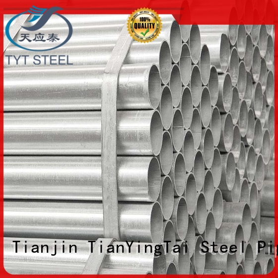 TYT galvanised pipe threaded factory for building