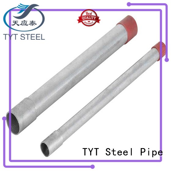 TYT top rated threaded steel pipe company for Construction Structure