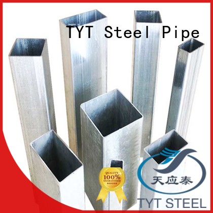 TYT good quality hollow square pipe with good price for sports equipment