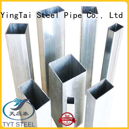 TYT good quality steel square pipe supplier for daily appliance