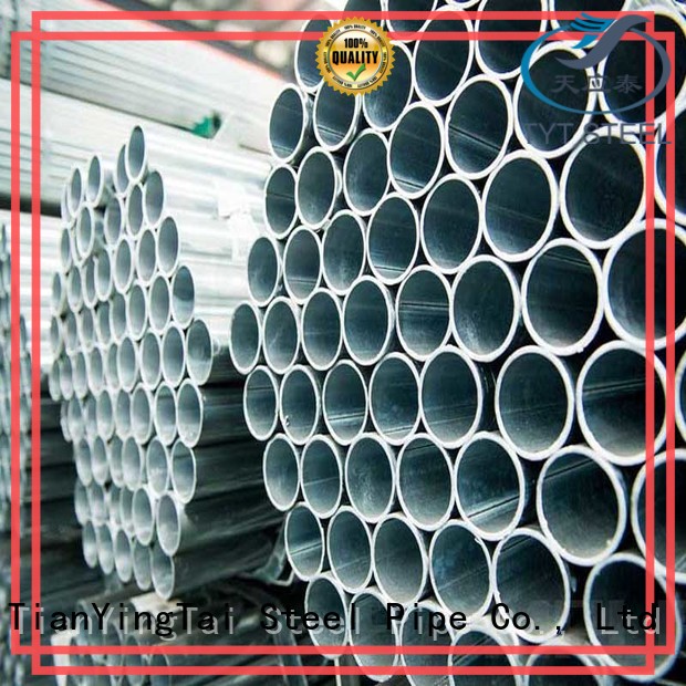 TYT galvanized round pipe directly sale for gasoline and oil lines
