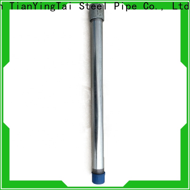 top rated threaded steel pipe manufacturer for construction structure