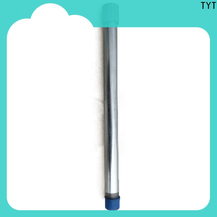 TYT threaded metal pipe suppliers for construction structure