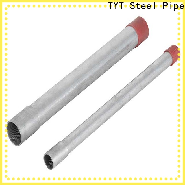 TYT hot selling threaded steel pipe company for construction structure