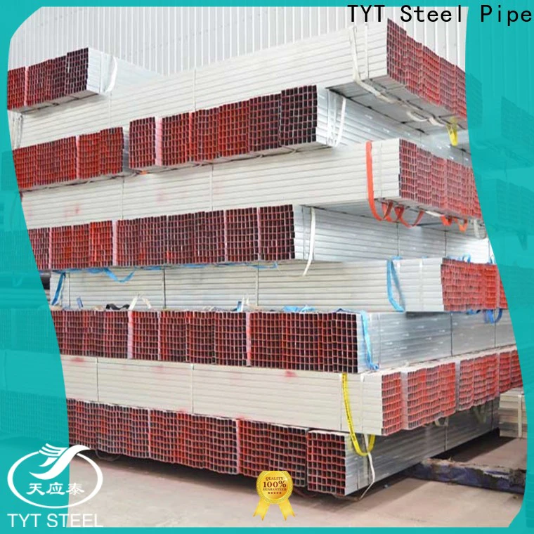 TYT pre galvanised tube wholesale bulk production