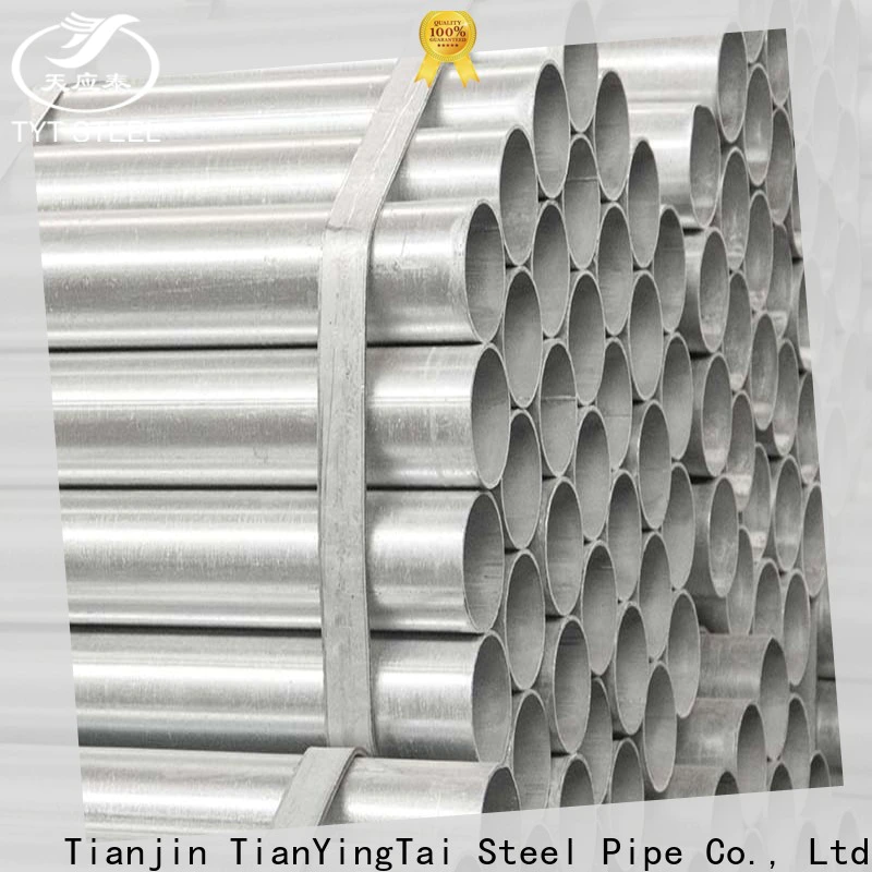 TYT hot galvanized steel pipe directly sale for construction structure