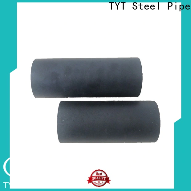 durable black square pipe supply for construction structure