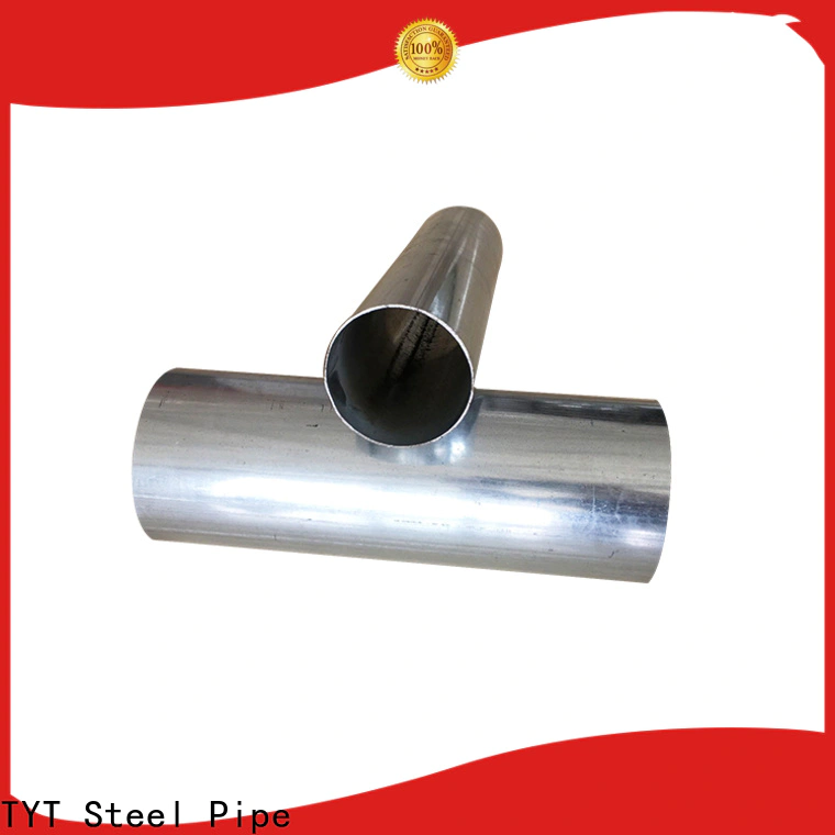 TYT best galvanized round pipe supply for use