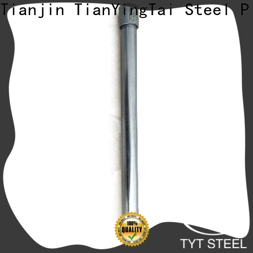 top quality threaded steel pipe best manufacturer for construction structure