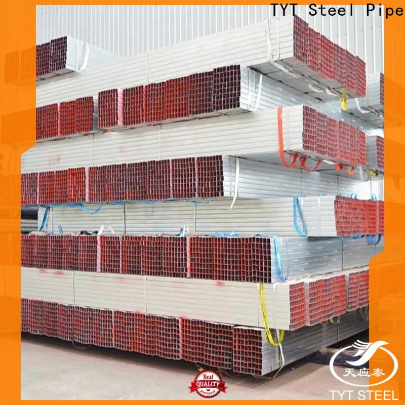 TYT pre galvanised steel tube series bulk production