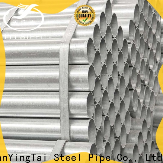 TYT latest hdg steel pipe from China for building