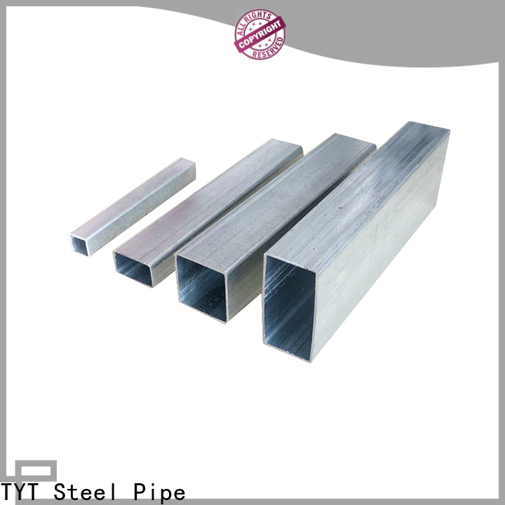 TYT pre galvanised steel tube with good price for greenhouse
