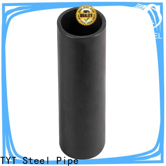 top rated black welded steel pipe factory for building