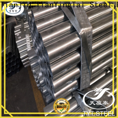 TYT popular galvanized steel square pipe suppliers for sale