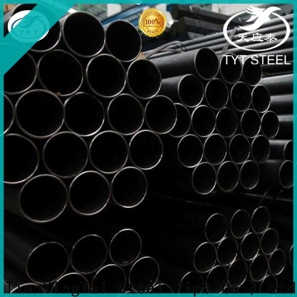 TYT popular black metal tube best manufacturer for construction structure