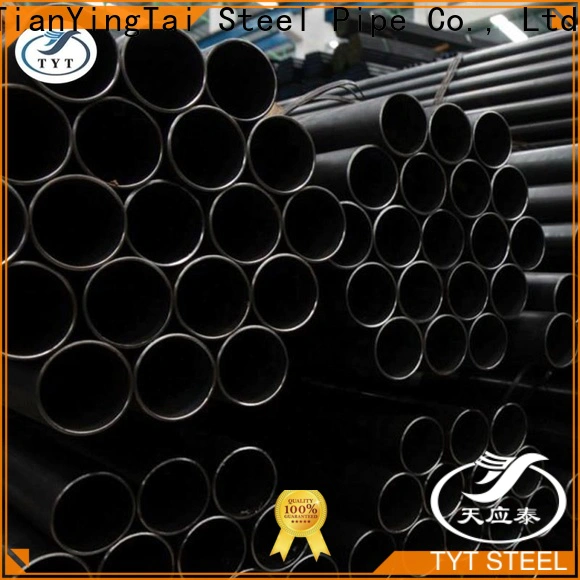 TYT top rated erw black pipe manufacturer for building