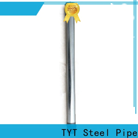 TYT threaded steel pipe directly sale bulk production