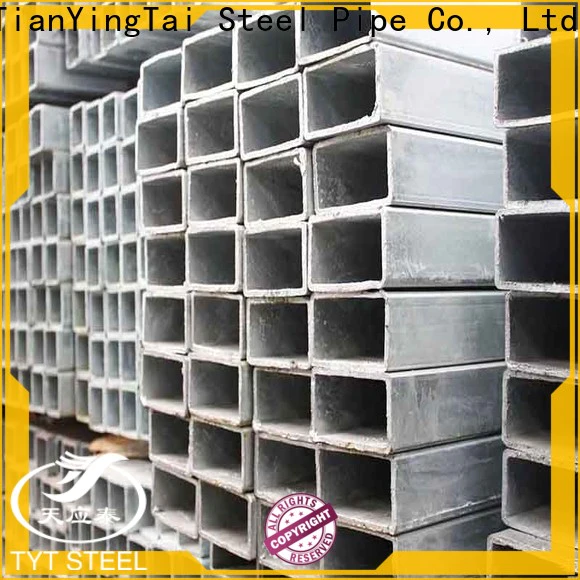 TYT galvanized black steel pipe suppliers for building