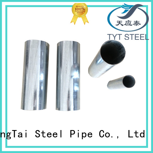 TYT pre galvanized pipes factory bulk production