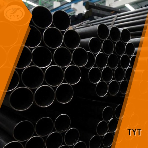 metal black round pipe best manufacturer for building