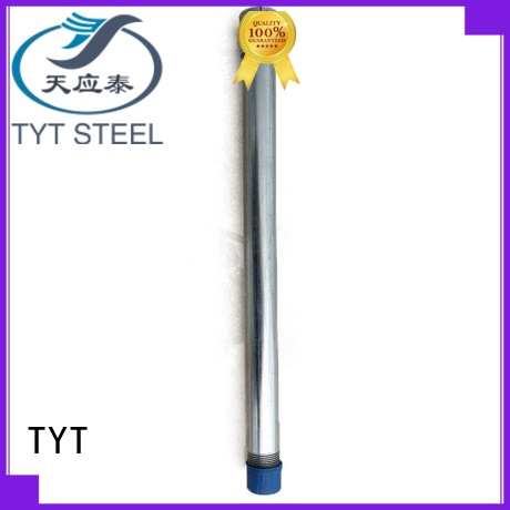 TYT threaded steel pipe with good price for promotion