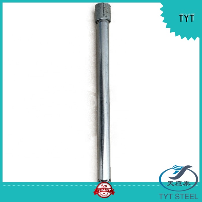 TYT cost-effective threaded steel pipe directly sale for construction